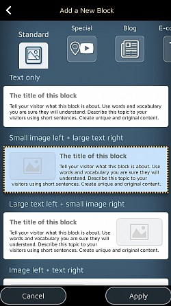 वापरण्यास सोपा असलेला वेबसाइट बिल्डर तुम्हाला काय म्हणायचे आहे यावर लक्ष केंद्रित करू देतो.