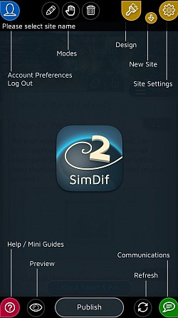 हे तुमच्या अँड्रॉइड फोनवर एक पूर्ण वैशिष्ट्यीकृत वेबसाइट बिल्डर आहे.